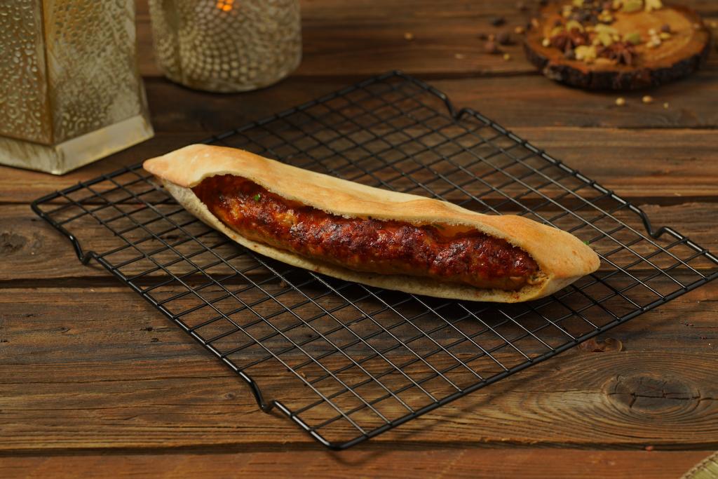 chicken kebab sandwich