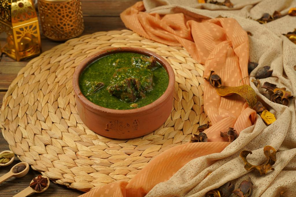 molokhia with meat